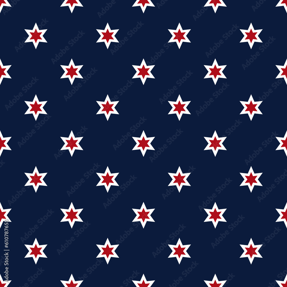 pattern of white stars on blue background pattern of white stars on blue background