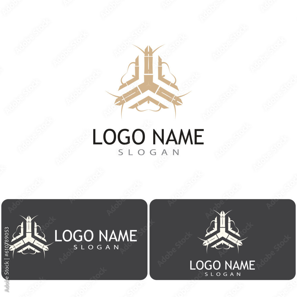 a logo design with a flying airplane, A logo with a design on it. a logo design with a flying airplane, A logo with a design on it.