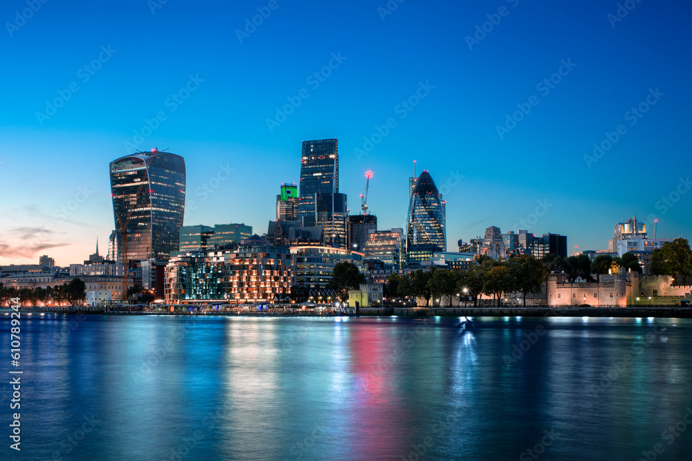 London Financial District Sunset - Walkie Talkie