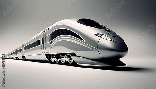 Future bullet train transportation system new mobility concept technology transit Rapid Express photo