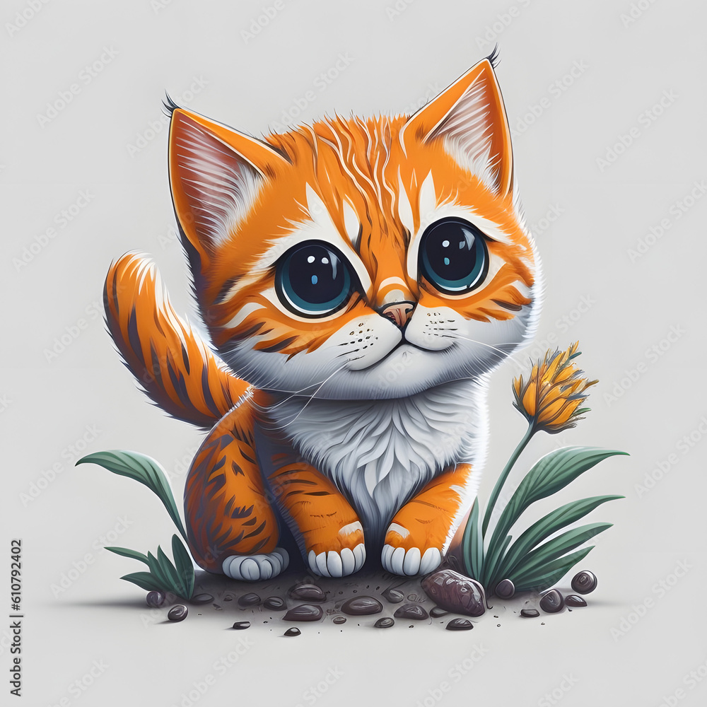 Baby Cat Kitty clipart 3, cat clipart,cute cat clipart, black cat ...