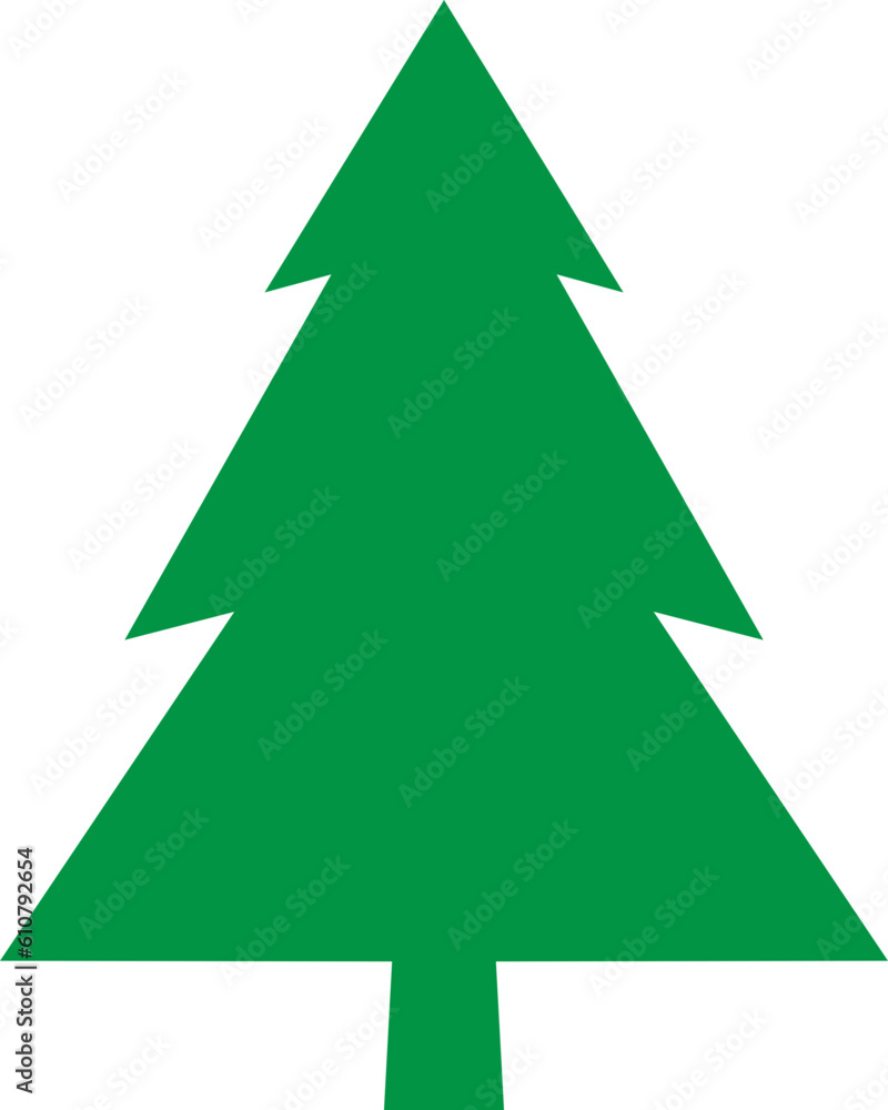 Obraz premium Christmas Tree Sign Element