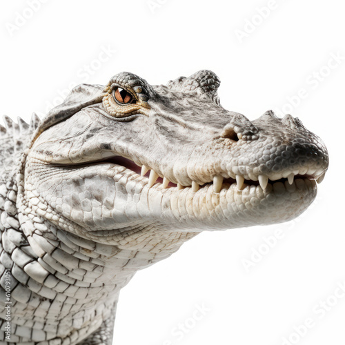 crocodile isolated on white