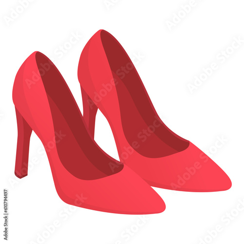 Elegant high heel woman shoes