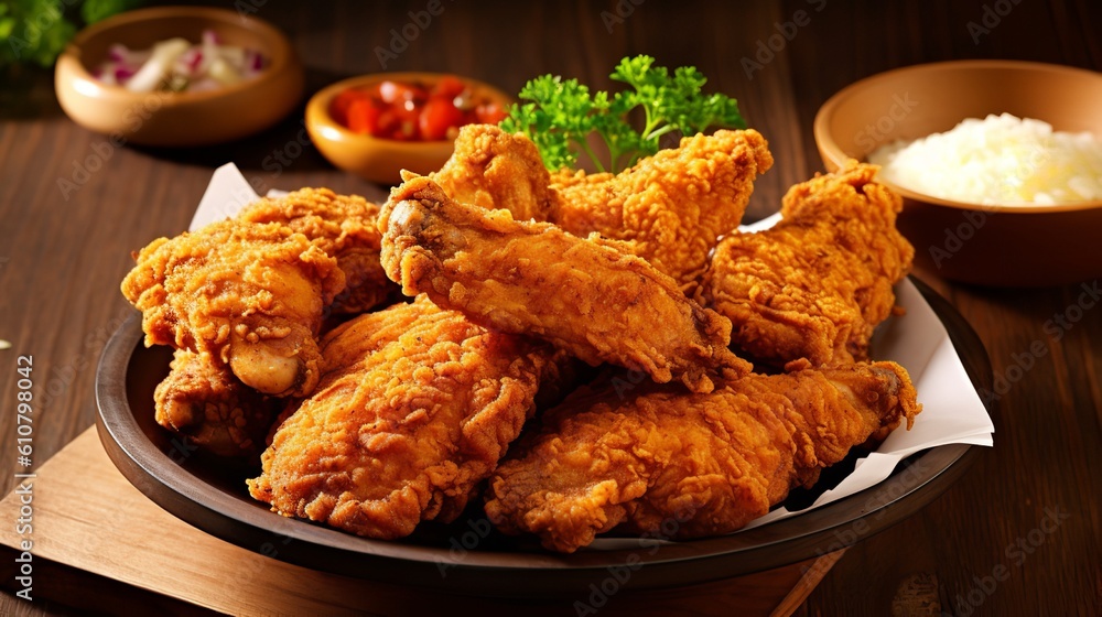 Crispy and Delicious: Fried Chicken Crispy and Delicious: Fried Chicken