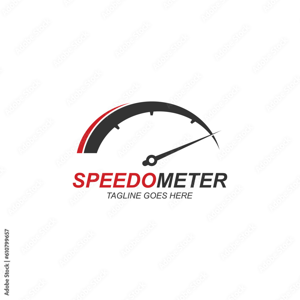 Speedometer Speed Logo Template Speedometer Speed Logo Template