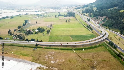 Aerial video of the bridge of the Cajica - Zipaquira variant photo