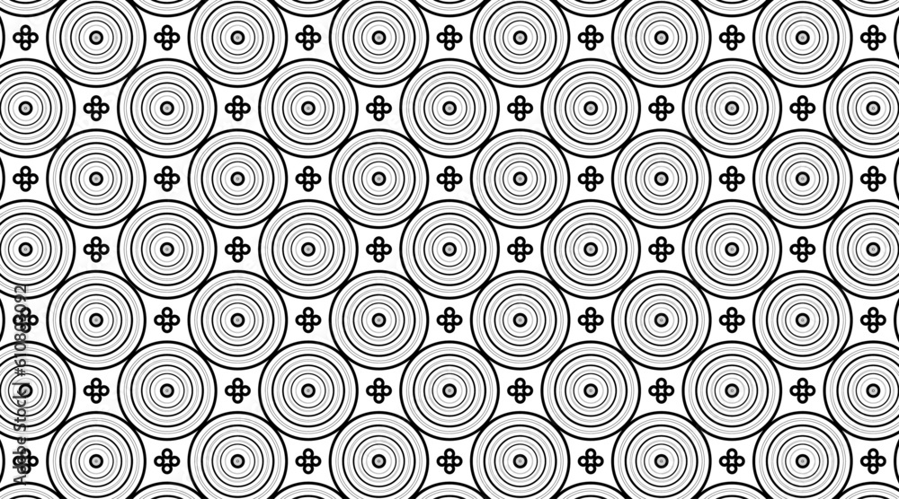Seamless abstract pattern Ethnic background with ornamental decorative elements for fabric, background, surface design, packaging Vector illustration