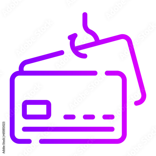phishing gradient icon