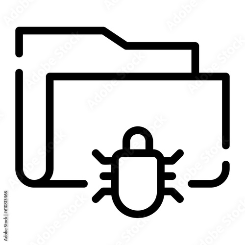 infected line icon