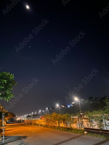 night traffic in the city © Naufal