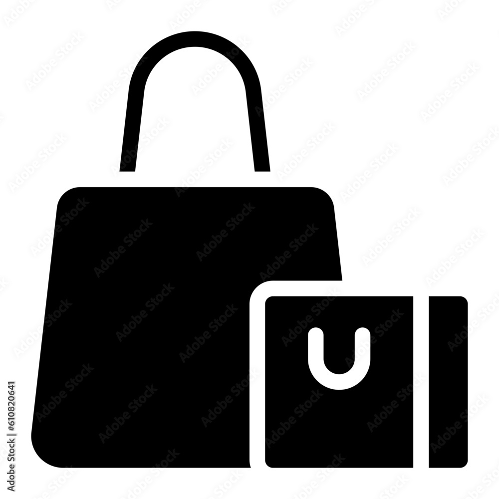 shopping glyph icon shopping glyph icon