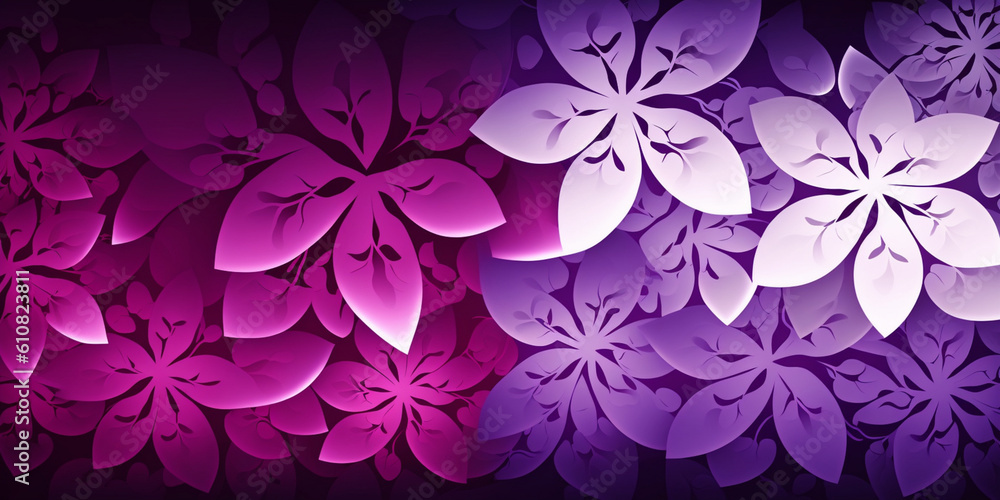 abstract background with pink and violent flowers abstract background with pink and violent flowers