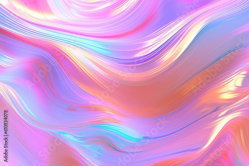 Wallpaper Mural texture of holographic wave wallpaper background Torontodigital.ca