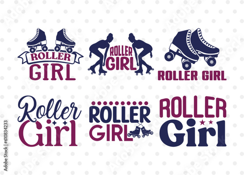 Roller Girl SVG Bundle, Roller Derby svg, Roller Skates Svg, Skate Svg, Sports Svg, Roller Skates Quotes, ETC T00254
