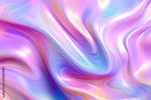 texture of holographic wave wallpaper background