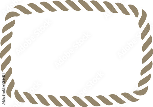 Rectangle Rope Frame