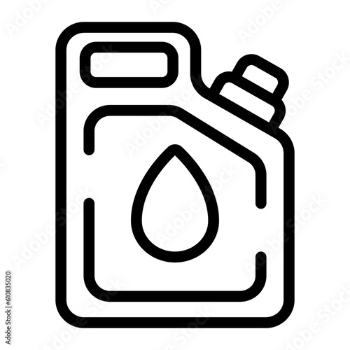jerrycan line icon