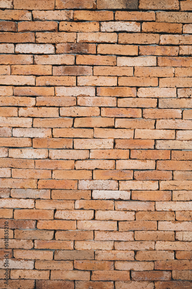Beautiful rows of red brick walls Beautiful rows of red brick walls
