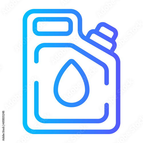 jerrycan gradient icon
