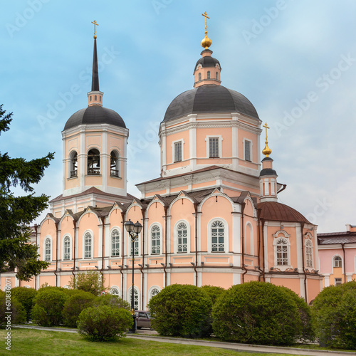 Canvastavla The Epiphany Cathedral in Tomsk, Russia
