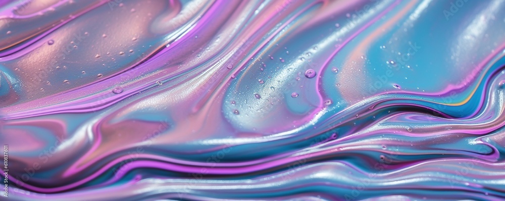 Obraz premium Abstract wallpaper Smooth Soothing Silk Wave, Ai Generative 