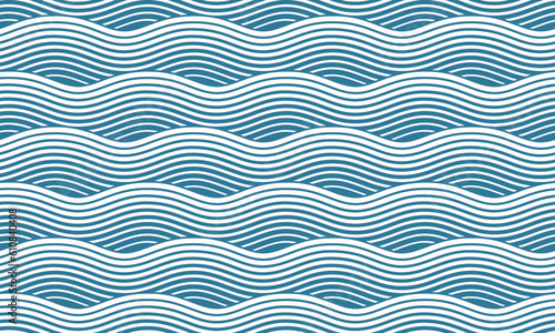 Seamless background with wave pattern
