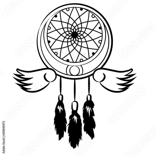 dream catcher vector