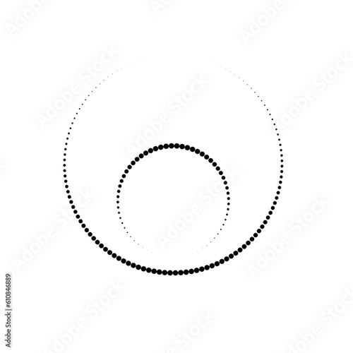 Halftone Circle Dots