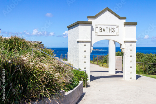 Entrance to Coogee Baths, © Kevin Hellon
