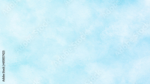 Creative grunge light sky blue shades watercolor background. Blank for design. Trendy concept. Vector illustrator.