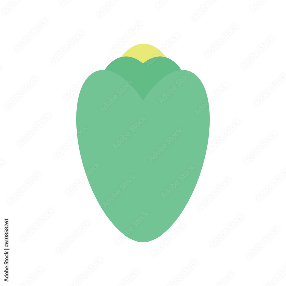 Chinese Mustard Vector Illustration Chinese Mustard Vector Illustration