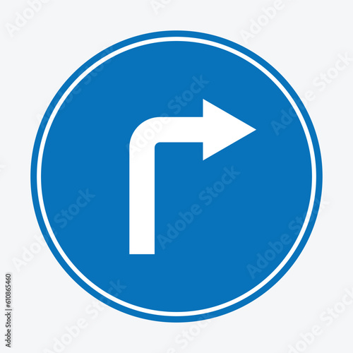 Turn Right Ahead