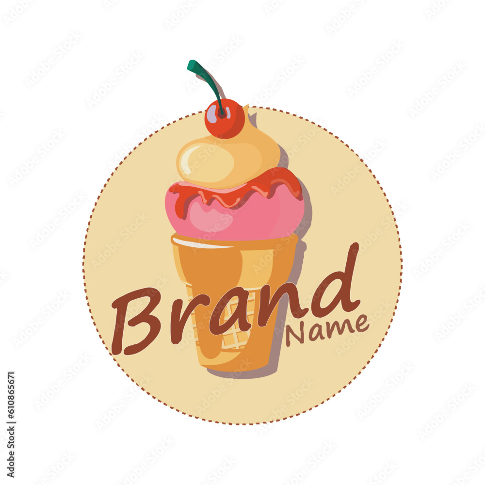 Snack food logo or label design Snack food logo or label design