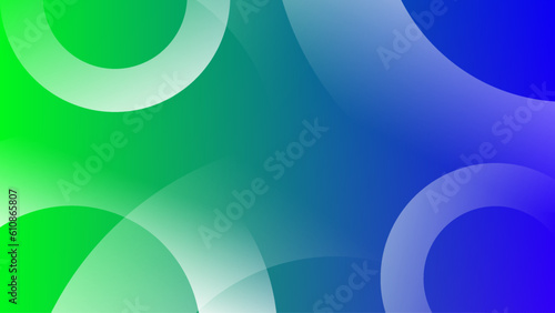 green and blue abstract background