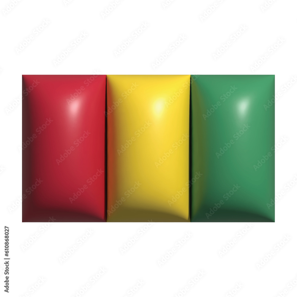 Fototapeta premium 3D World Flags Premium Vector