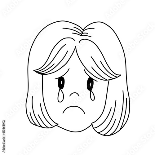 Crying girl
