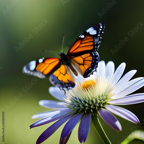 butterfly on flower © Nimmi
