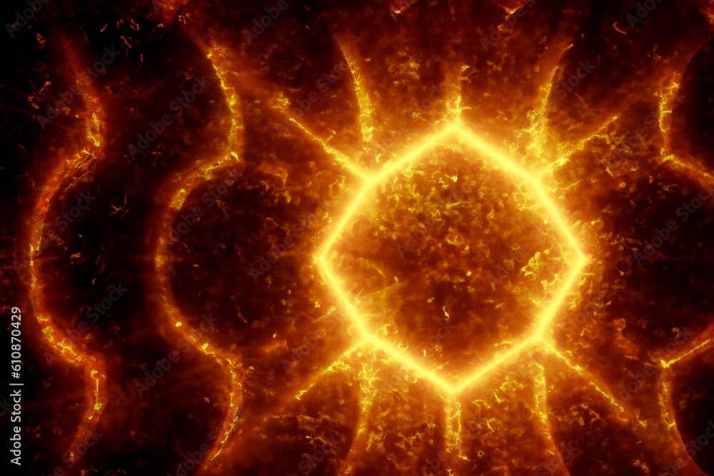 explosion in the dark fantasy background explosion in the dark fantasy background