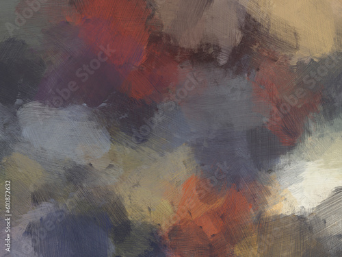 oil paint brush abstract background