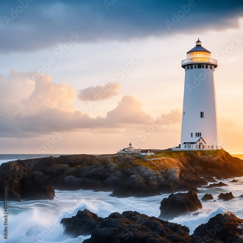 lighthouse on the coast