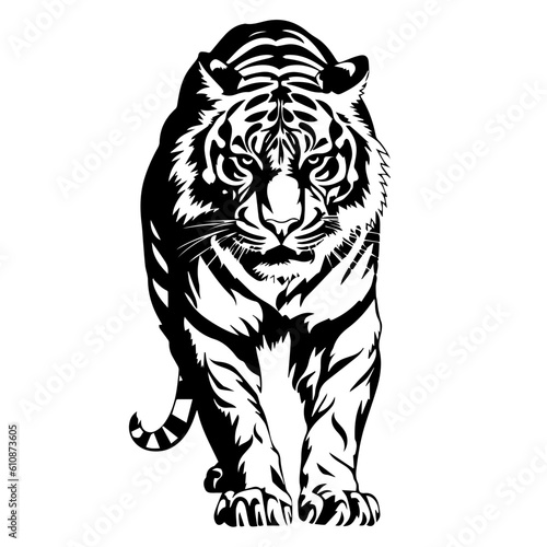 Fototapeta Naklejka Na Ścianę i Meble -  tiger animal images