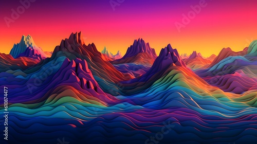 Abstract colorful background.