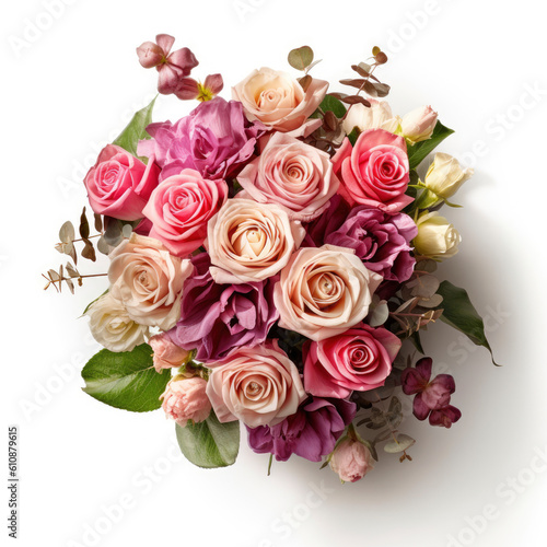 a beautiful bouquet of flowers