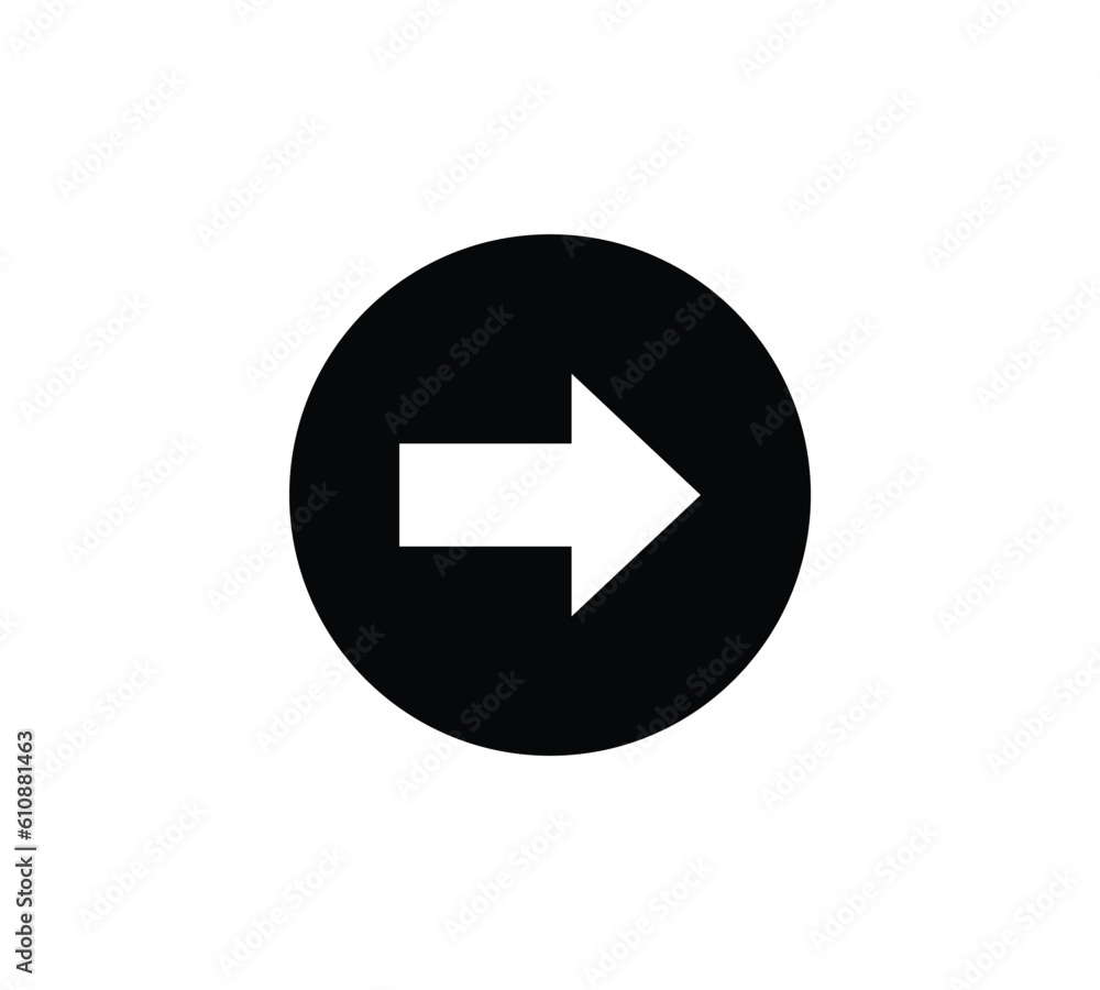 arrow pointer flat vector icon for apps and websites arrow pointer flat vector icon for apps and websites