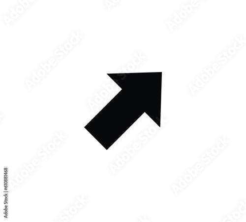 Free Download arrow pointer flat vector icon for apps and websites - GFXLoad