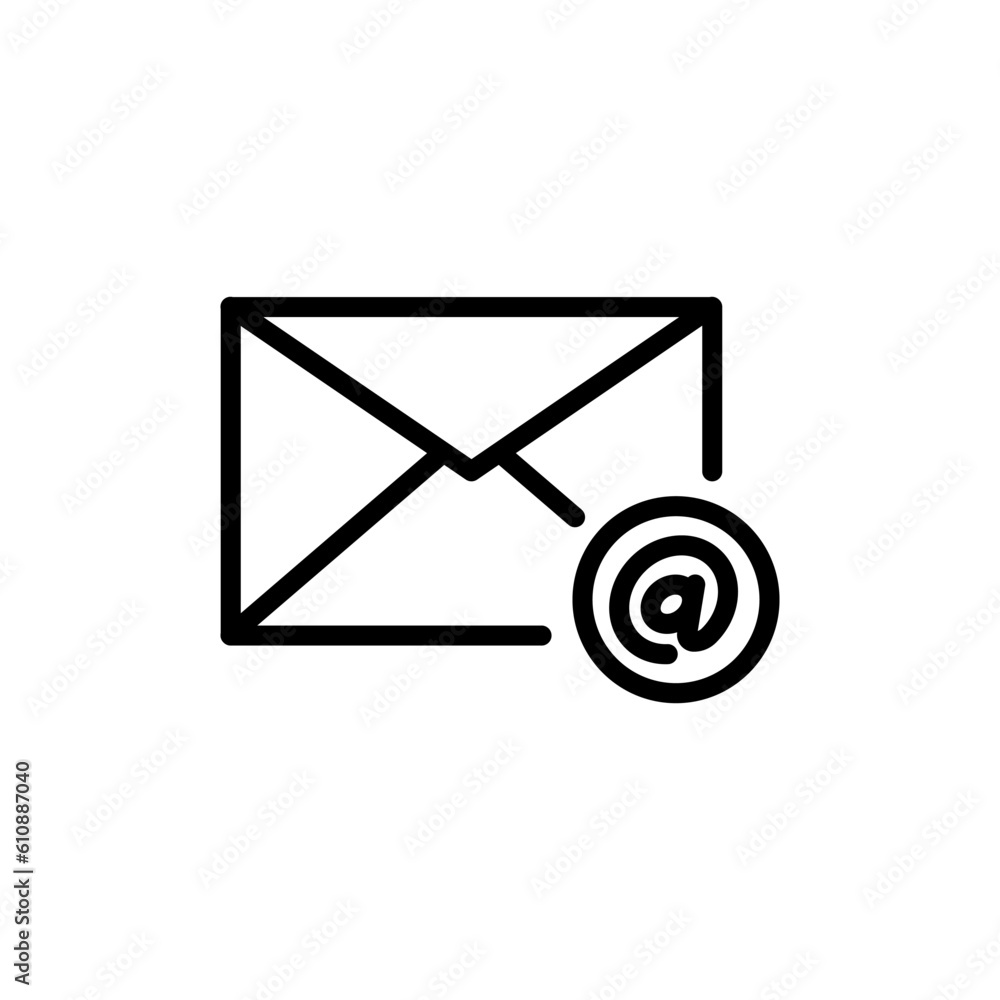 communication e-mail sign symbol vector communication e-mail sign symbol vector