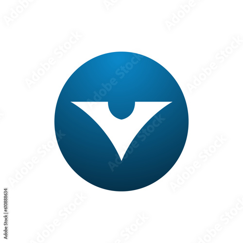 simple code programming company business startup logo vector illustration template design
