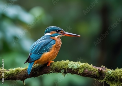 kingfisher on a branch