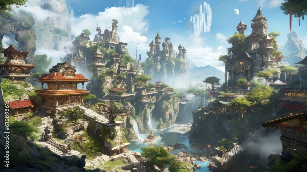 Obraz premium Gaming Art Wallpaper